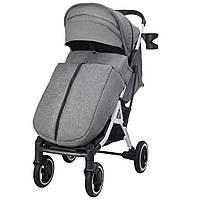Прогулянкова Коляска Dearest 819 Plus Сіра, рама біла