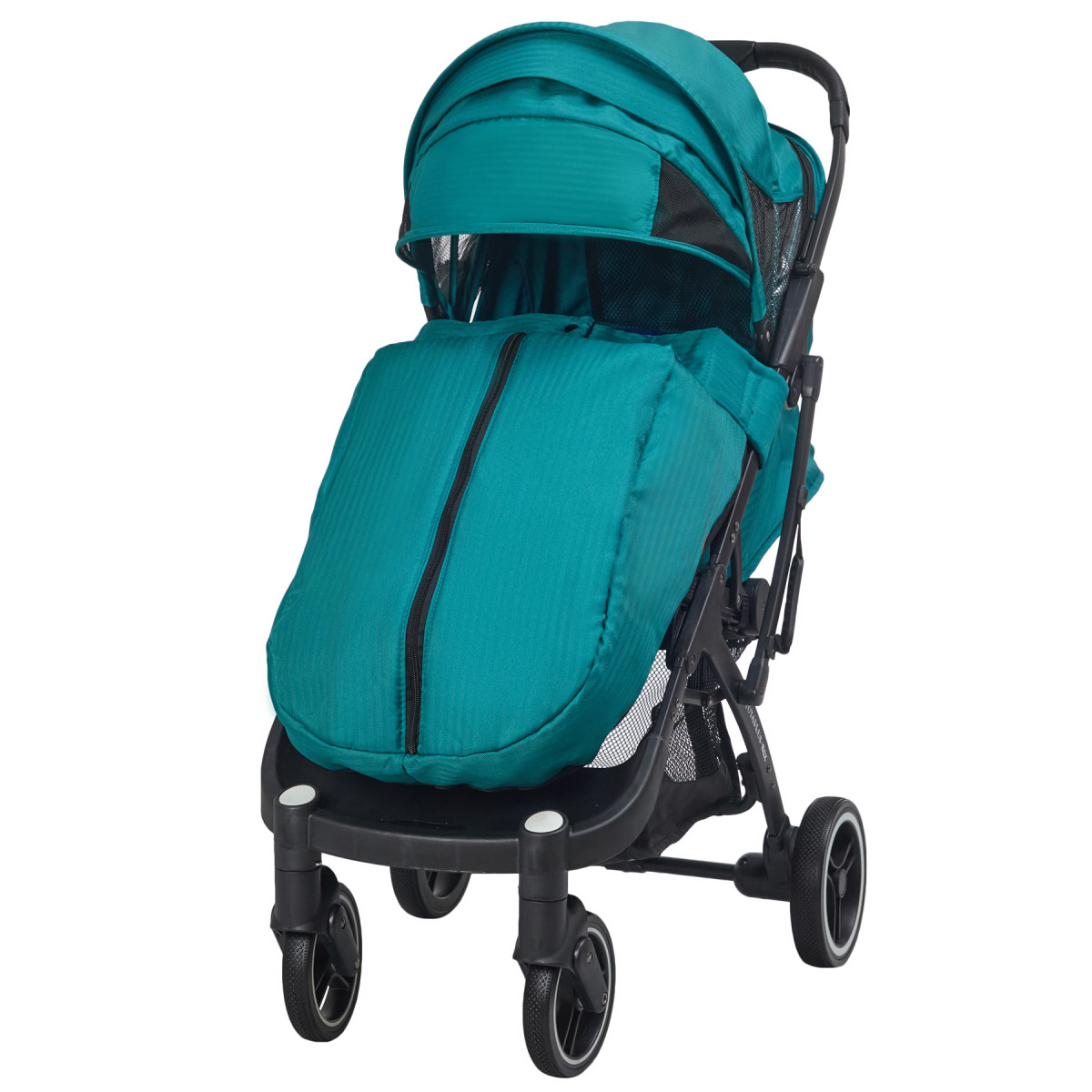 Прогулянкова коляска Yoya Plus Max Зелена, рама чорна