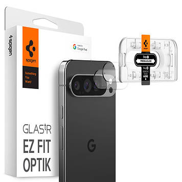Захисне скло Spigen для камери Pixel 9 Pro XL - EZ Fit Optik (2шт), Clear (AGL08446)