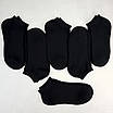 Шкарпетки чоловічі 12 пар короткі «Чорні» розмір 41-44 арт. 92.12, фото 4