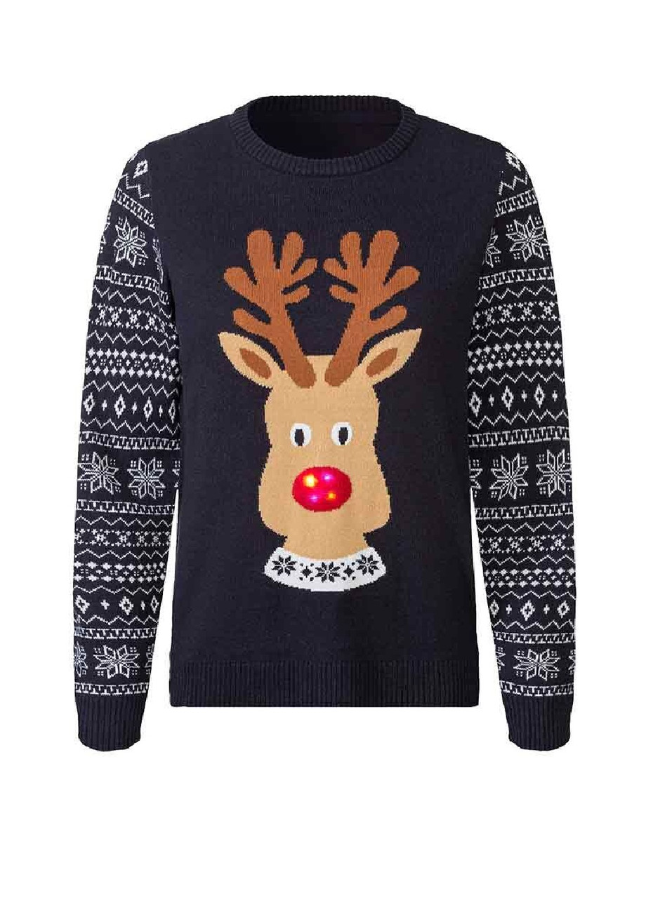 Светр жінкам з новорічним оленем