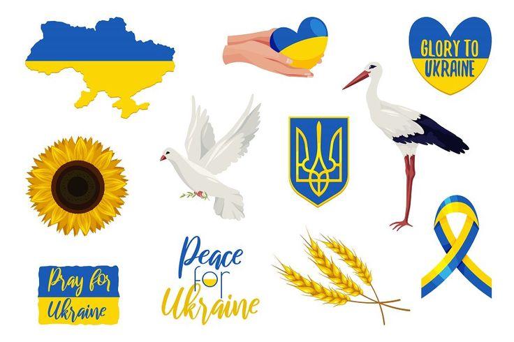Вафельна картинка Патріотична символіка