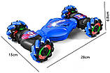 Машинка всюдихід Stunt Car 8818-108 з пультом і управлінням від руки Blue (3_05373), фото 7