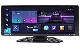 Універсальний головний пристрій RIAS 901W 10.26" HD IPS сенсорний екран Apple CarPlay та Android Auto Black