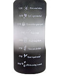 Набір спортивних пляшок 3 в 1 з розміткою 300ml/900ml/2000ml Black-Grey (3_05425), фото 6