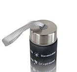 Набір спортивних пляшок 3 в 1 з розміткою 300ml/900ml/2000ml Black-Grey (3_05425), фото 11