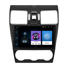 Штатна магнітола Lesko для Subaru Forester IV 2012-2015 екран 9" 1/16 Wi-Fi Optima GPS Android Субару