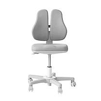 ДЕТКЕ ОРТОПЕДИЧНЕ КОМП'ЮТЕРНЕ КРЕСЛО Fundesk Mente Grey сіре для школяра дошкільника хлопчика, фото 3