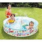 Дитячий басейн 122х25см на 281л "Океан" Intex 58477 Круглий басейн на дачу, фото 3