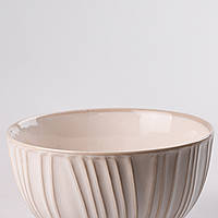 Глибока порцелянова тарілка 15 см для подавання салатів і гарячих страв елегантний посуд для сервірування