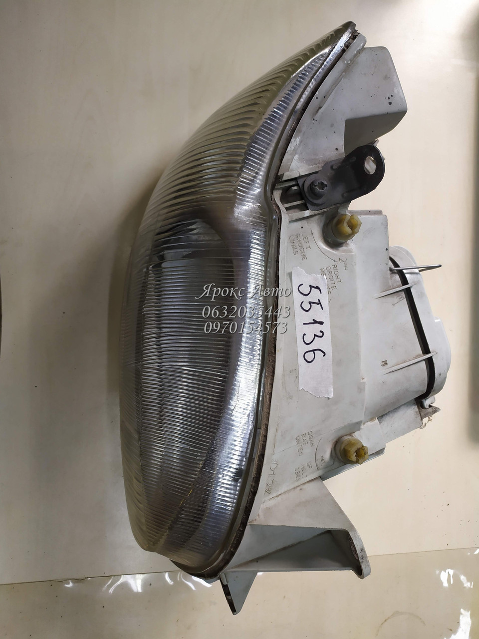 Фара передня права для автомобіля Ford Escort MK7 (1998-2001) 000055136, фото 1