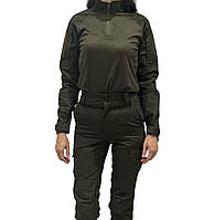 Жіноча тактична бойова сорочка убакс олива, хакі XXS