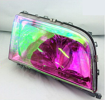 Тонувальна плівка хамелеон 100 х 30 см (Фіолетова). Автомобільна вінілова плівка на фари