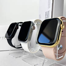 Розумний смарт годинник Smart Watch 9 bluetooth з крокоміром пульсоміром лічильник калорій спорт режими Чорний, фото 5
