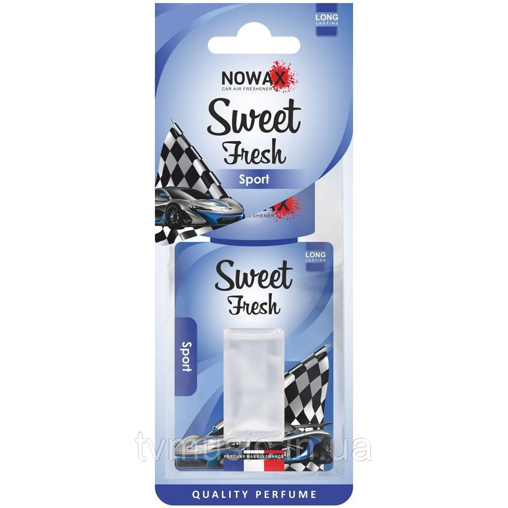 Ароматизатор в машину Nowax Sweet Fresh Sport 5 мл (NX07726)