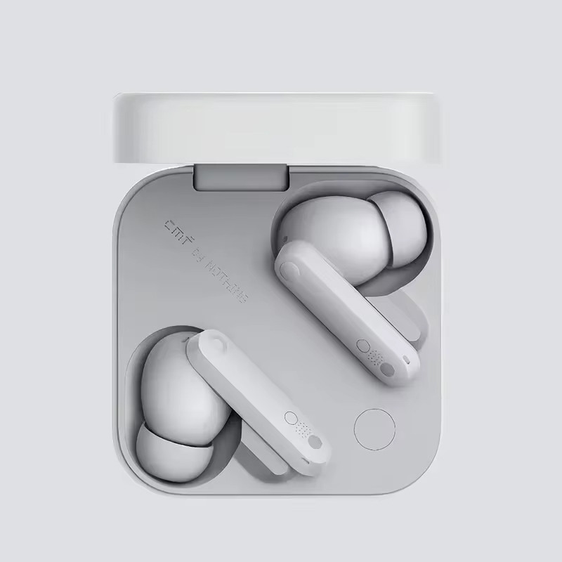 Бездротові навушники Bluetooth Nothing CMF Buds Pro 2 light gray для музики та спорту, фото 1