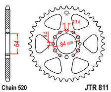 Задня зірка JT JTR811.45