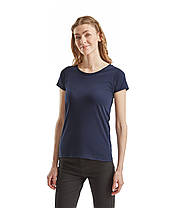 Темно-Синя футболка жіноча базова Valueweight lady-fit Fruit of the loom, фото 3