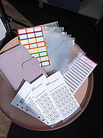 Байндер а6. Бюджетний планер . Органайзер для грошей а6