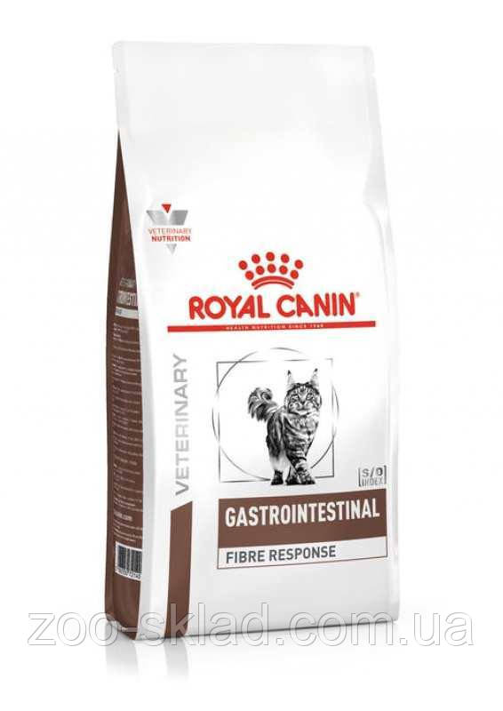Royal Canin CAT Gastrointestinal Fibre Response для котів при порушеннях травлення (при запорах) 4кг