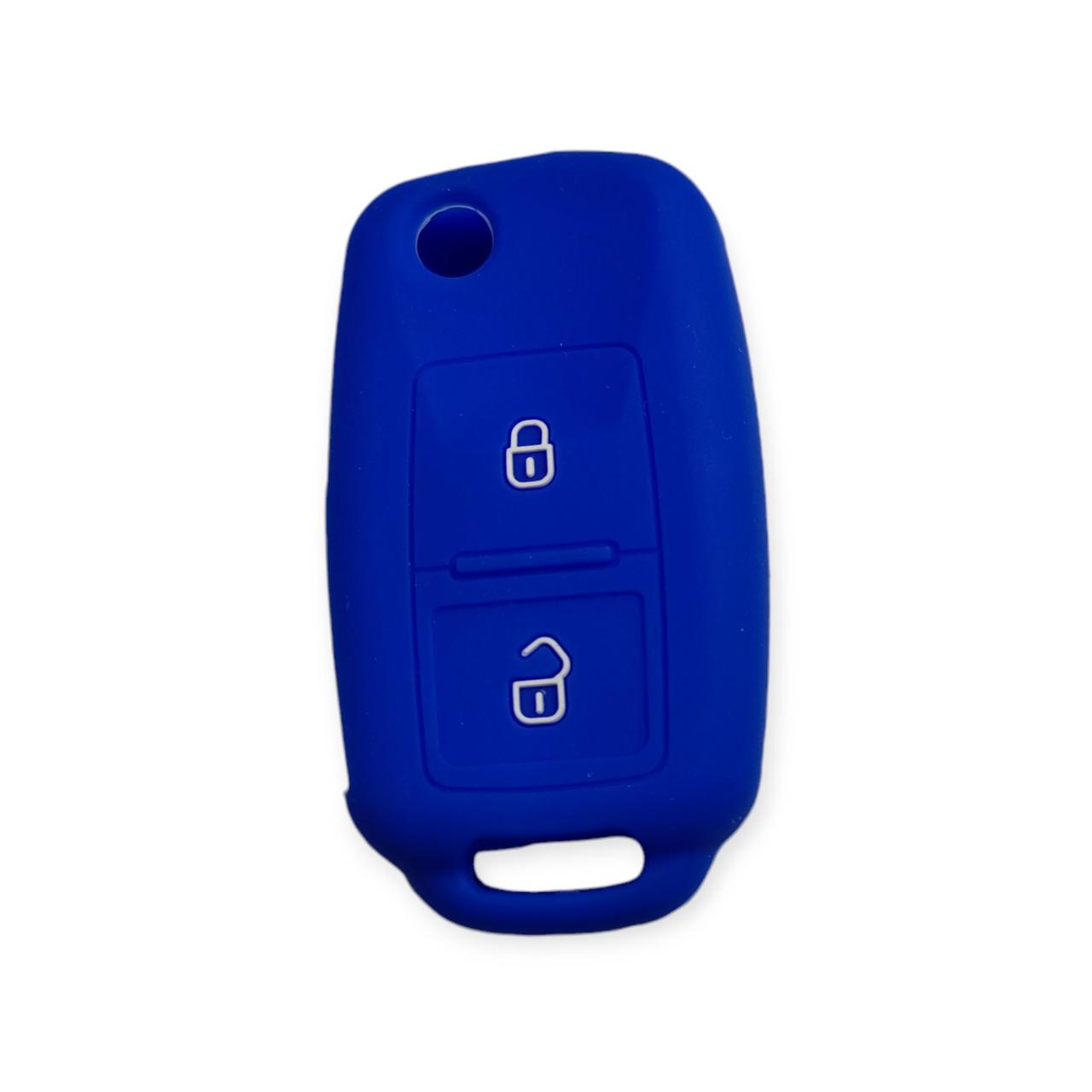 Чохол для ключа Volkswagen синій, фото 1