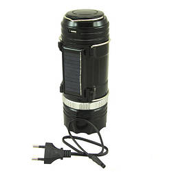 Кемпінговий LED лампа SB-9699 ліхтарик із сонячною панеллю smart