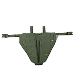 Захист паху (напашник) потрійний з балістичним пакетом 1 клас захисту Militex Khaki, фото 8