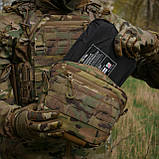 Сумка-напашник XL з балістичним пакетом 1 клас захисту Kiborg GU Сordura Multicam, фото 10