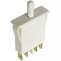 Вимикач світла кнопочний (одинарний_4C) для холодильника Bosch 00171524