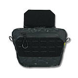 Сумка-напашник XL з балістичним пакетом 1 клас захисту Kiborg GU Сordura Dark Multicam, фото 2