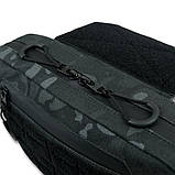 Сумка-напашник XL з балістичним пакетом 1 клас захисту Kiborg GU Сordura Dark Multicam, фото 4