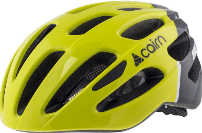 Велосипедний шолом Cairn Prism Black Neon розмір L (58/61 см) (030005030L) (TBBH150)