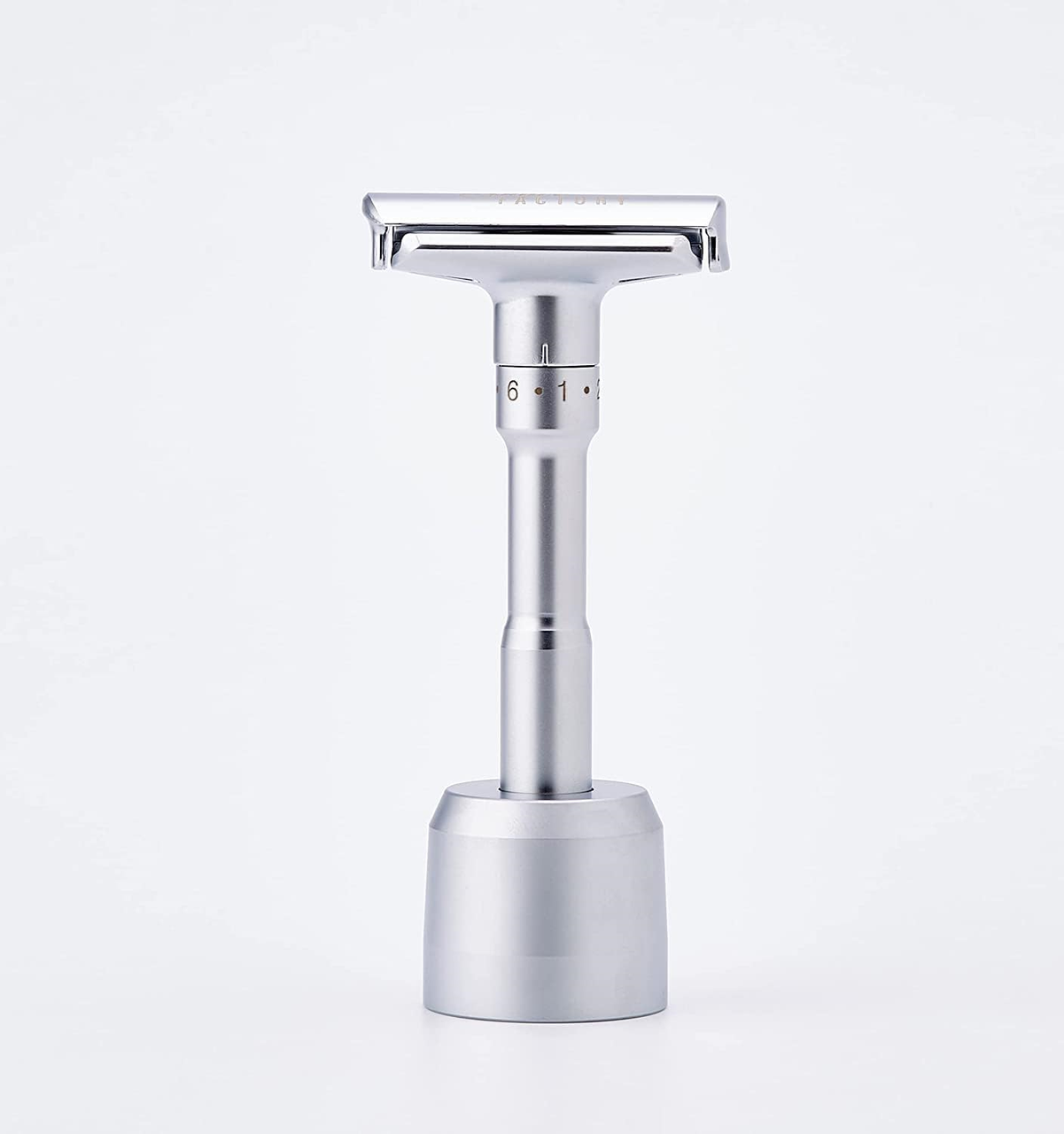 Бритва Т-подібна Shaving Factory Аdjustable Safety Razor with stand, фото 1