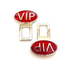 Обманки ремня безпеки VIP червоні (2шт) smart