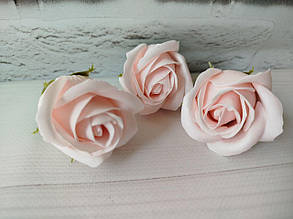 Мильна троянда блідо-рожева 5 см