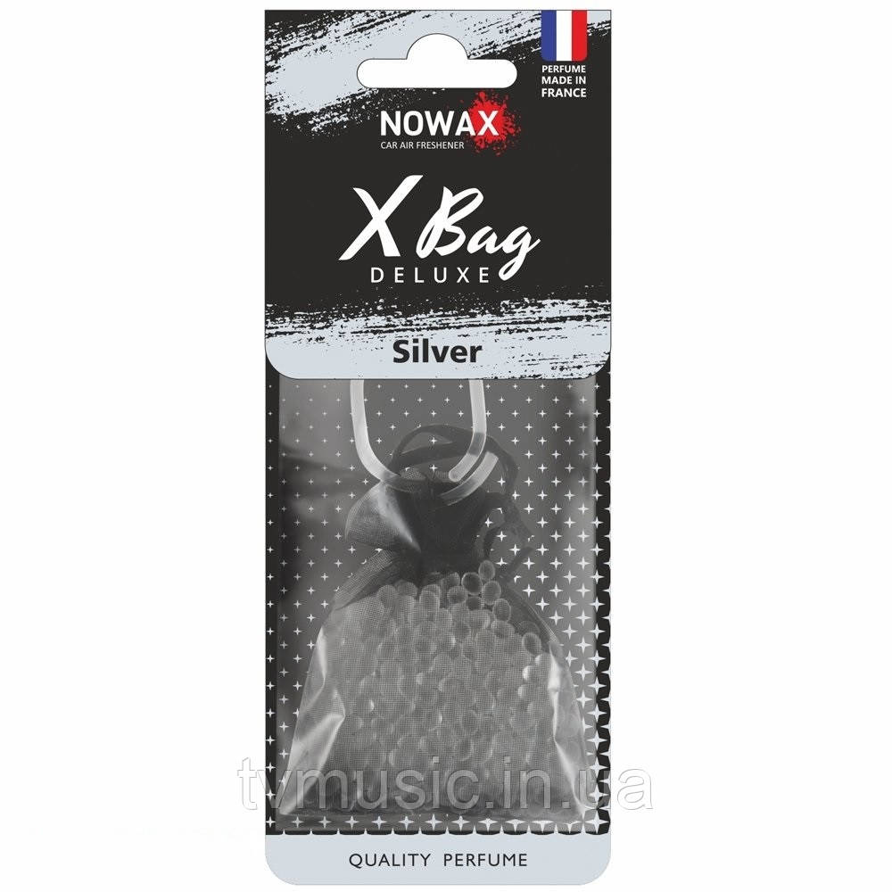 Ароматизатор в машину Nowax X Bag Deluxe Silver (NX07584)