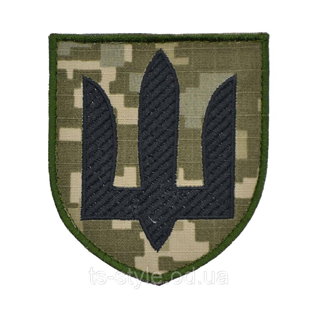 Шеврон Інженерні, радіотехнічні війська та війська зв’язку ЗСУ фон ММ-14