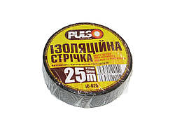 Ізолента PULSO PVC 25 м чорна smart