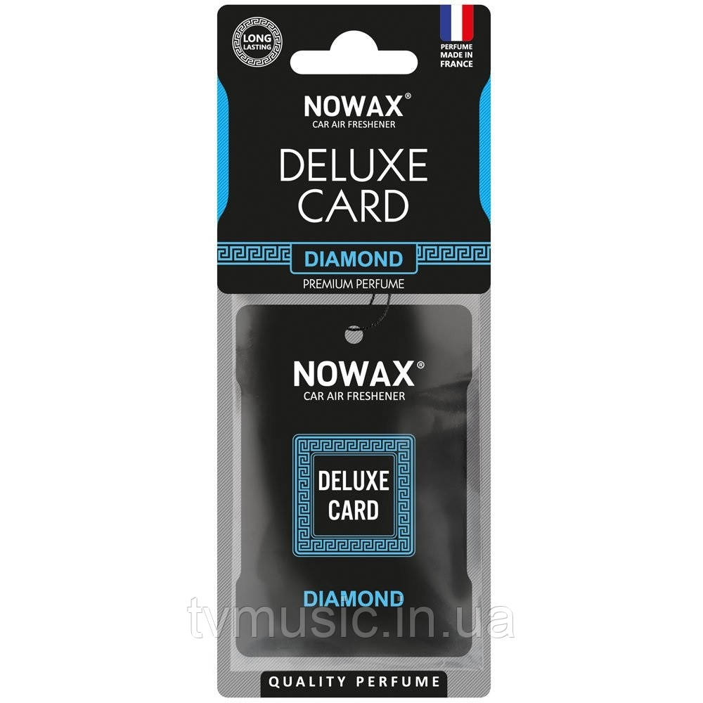 Ароматизатор в машину Nowax Deluxe Card Diamond (NX07729)