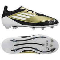 Дитячі бутси Adidas F50 Pro Messi FG Junior IF6917, Золотий, Розмір (EU) — 38 2/3