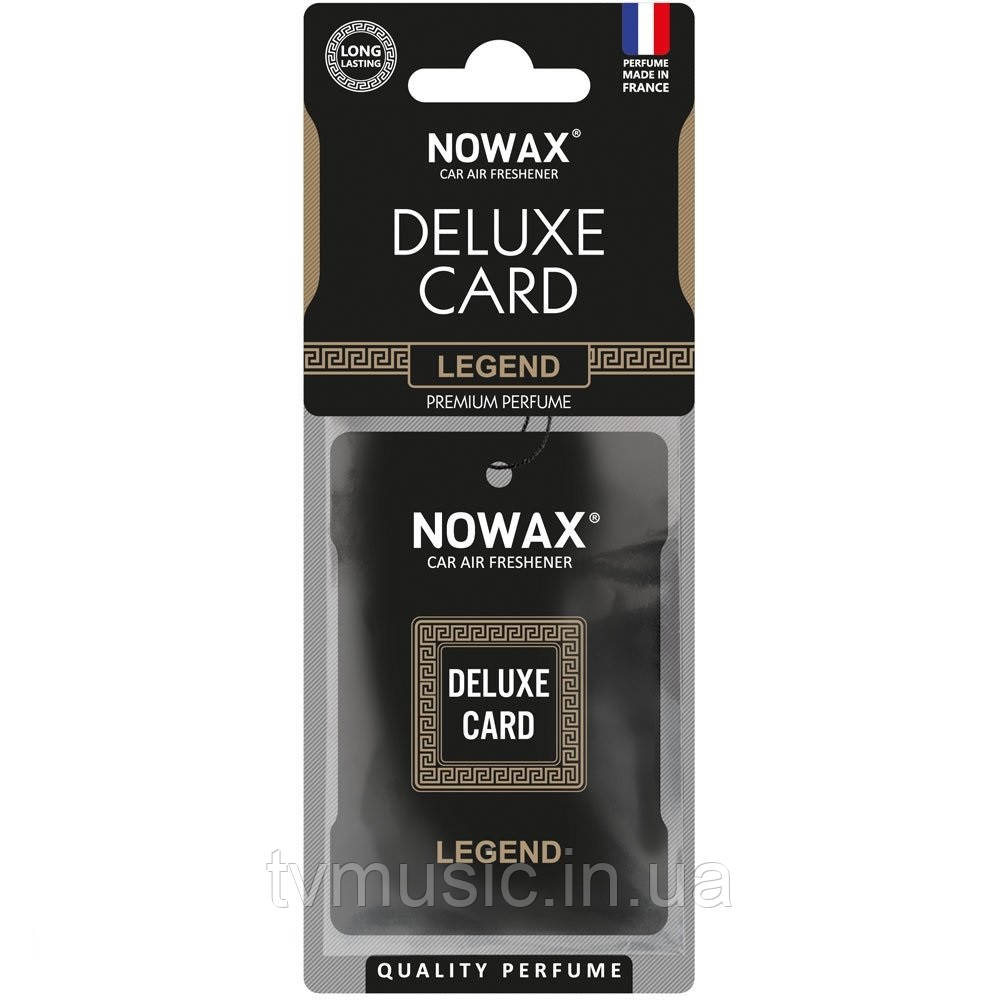 Ароматизатор в машину Nowax Deluxe Card Legend (NX07730)