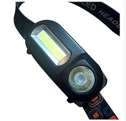 Ліхтар налобний BL-1804A COB XPE smart