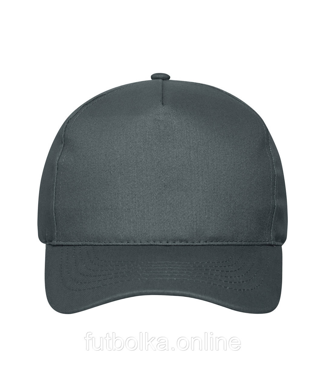 Графітова кепка стильна 5 Panel Cap Bio Cotton Myrtle Beach