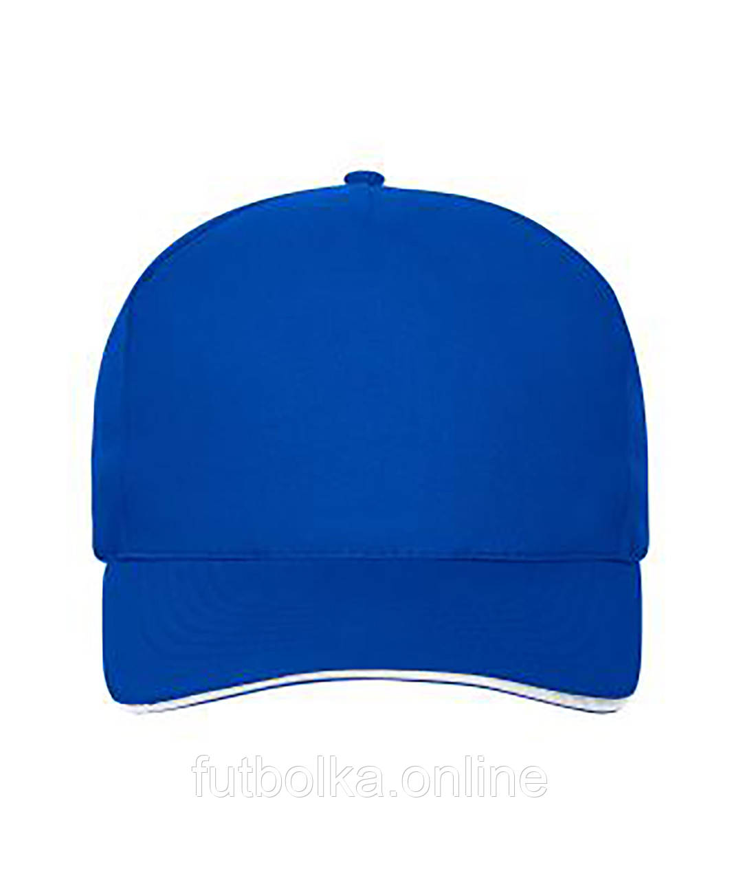 Яскраво-Синя кепка літня 5 Panel Sandwich Cap Bio Cotton Myrtle Beach