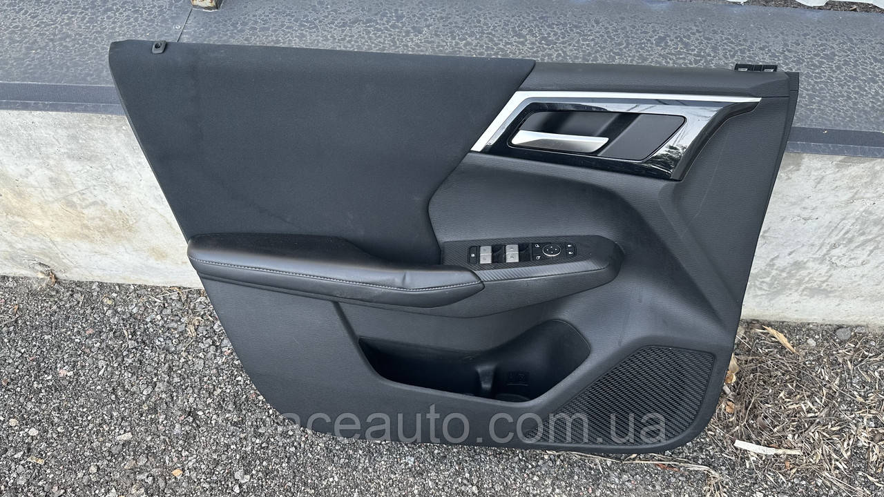 Карта передней левой двери mitsubishi outlander 4 2021-2024 год б/у оригинал в отличном состоянии