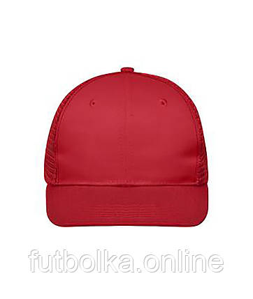 Червона кепка демісезонна 6 Panel Flat Peak Cap Myrtle Beach, фото 1