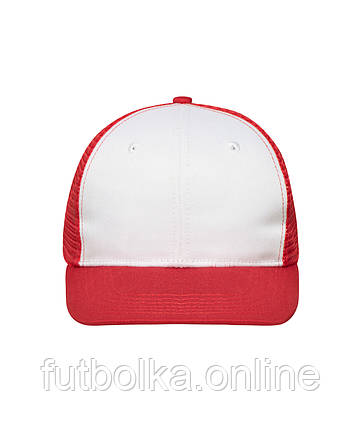 Біла кепка демісезонна 6 Panel Flat Peak Cap Myrtle Beach, фото 1