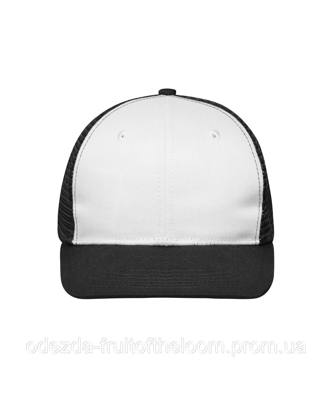 Біла кепка демісезонна 6 Panel Flat Peak Cap Myrtle Beach