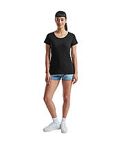 Чорна футболка жіноча базова Valueweight lady-fit Fruit of the loom, фото 2