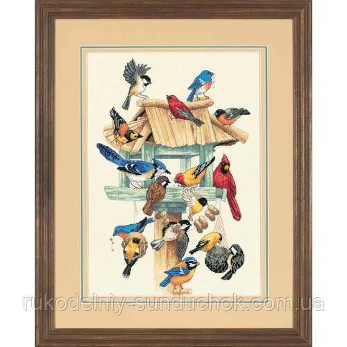 Набір для вишивання Dimensions "Божевільний бенкет//Feasting Frenzy" 13683, фото 1